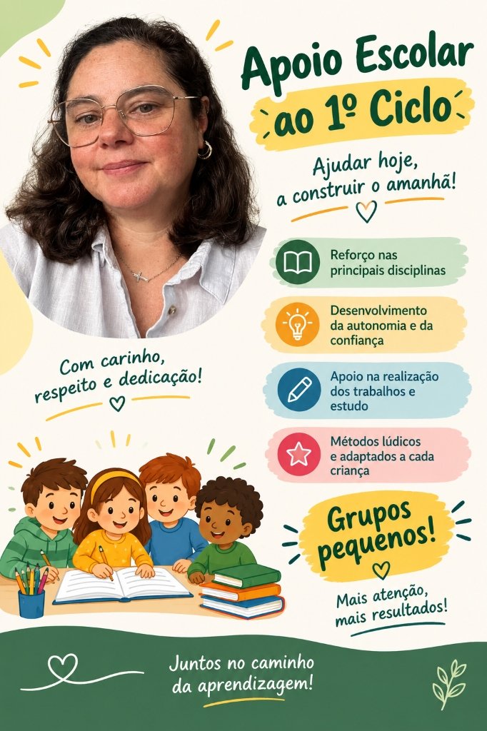 Apoio Escolar ao 1.º Ciclo - Sementes do Amanhã